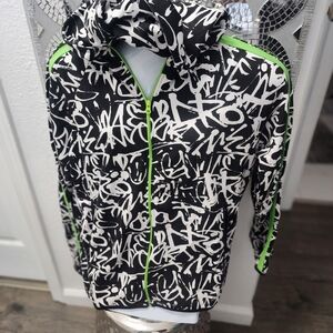 Active USA Monochrome Graphic Hoodie